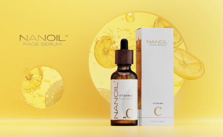 best beoordeelde gezichtsserum met vitamine C Nanoil