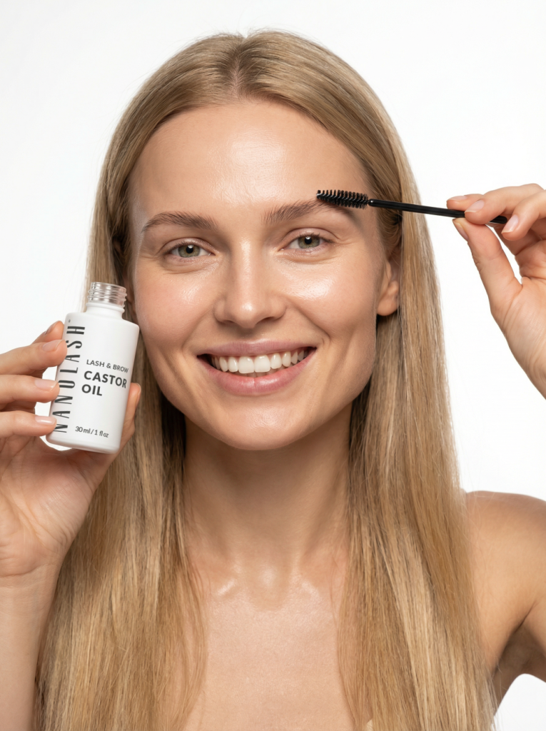 nanolash castorolie wenkbrauwen