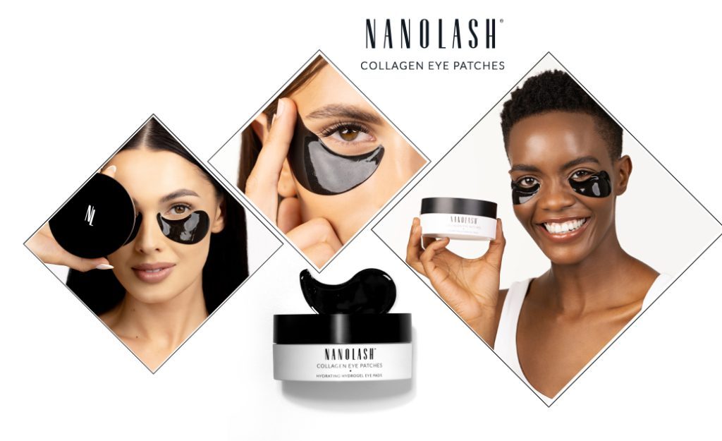 Collageen oogmaskers nanolash